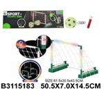 GOALPOST MOVING WITH LIGHT 61.5X30.5X43.5CM LUNA