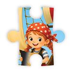 PUZZLE MAGIC REVEAL! 50 ΤΜΧ 22,4x27,9x7CM ΠΕΙΡΑΤΙΚΟ ΚΑΡΑΒΙ LUNA
