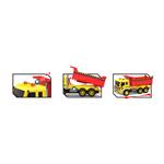 DUMP TRUCK FRICTION 1:16 32X11,5X18,5CM WITH SOUND & LIGHT LUNA