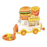 ΠΛΑΣΤΟΖΥΜΑΡΑΚΙΑ ΚΑΝΤΙΝΑ ΜΕ BURGER 31Χ8Χ21CM 10ΧΡ LUNA