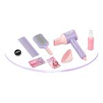 HAIRDRESSING SET 9PCS WITH SOUND 36X6,5X25CM LUNA