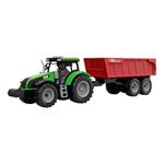 TRACTOR FRICTION WITH TROLLEY 47X11X15,5CM WITH SOUND & LIGHT 3COL LUNA
