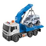 TOW CRANE TRUCK FRICTION 1:16 33X13,5X17,5CM WITH SOUND & LIGHT LUNA