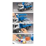 TOW CRANE TRUCK FRICTION 1:16 33X13,5X17,5CM WITH SOUND & LIGHT LUNA