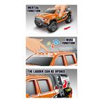 CAR OFF ROAD  FRICTION 1:16 30X12,5X15,2CM WITH SOUND & LIGHT LUNA TOYS