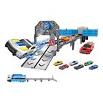 CONTAINER TRUCK LAUNCH WITH 2 ALLOY CARS WITH SOUND & LIGHT 42X13,3X23CM LUNA