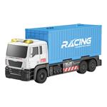 CONTAINER TRUCK LAUNCH WITH 2 ALLOY CARS WITH SOUND & LIGHT 42X13,3X23CM LUNA