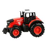TRACTOR DIE CAST PULL BACK 9X5,4X5,8CM 3COL LUNA