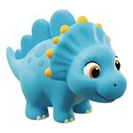 SOFT DOUGH LITTLE DINOSAURS 32X22X6,5CM 4COL LUNA