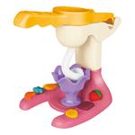 SOFT DOUGH WITH MACHINE 2DES 33X7X22CM 6COL LUNA TOYS
