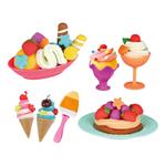 SOFT DOUGH WITH MACHINE 2DES 33X7X22CM 6COL LUNA TOYS
