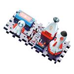 SPACE ELECTRONIC BUILDING SET 24X8,5X30CM LUNA