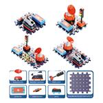 SPACE BUILDING SET ELECTRONIC 24X7,3X30CM LUNA