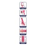HAIRDRESSING SET 29,8X7,6X23,7CM WITH SOUND & LIGHT LUNA