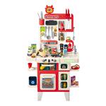 KITCHEN PLAY SET 104PCS WITH SOUND & LIGHT LUNA