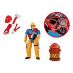 FIRE RESCUE CAR SET 36,5X14X18,5CM WITH SOUND & LIGHT LUNA