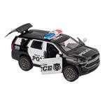 ΟΧΗΜΑ SUV ΑΣΤΥΝΟΜΙΚΟ ΜΕΤΑΛΛΙΚΟ PULL BACK 1:32 12X5,5X5XM LUNA