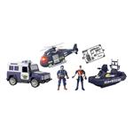 RESCUE FORCE PLAYSET 49,5X19,5X20CM WITH SOUND & LIGHT LUNA