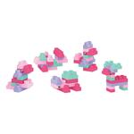 SOFT BLOCKS 24PCS 29,5X21,5X19CM ΡΙΝΚ LUNA