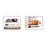 GAS STOVE WITH LIGHT AND SOUND 14,5X9X14,5CM LUNA