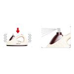 ELECTRIC IRON WITH WATER SPRAY & SOUND 19X9,5X11CM LUNA