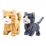 PLUSH CAT WITH MOVES 17,5X12X19CM 2ΣΧ LUNA