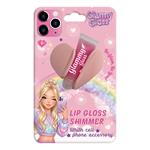 LIP GLOSS SHIMMER WITH CELL PHONE ACCESSORY GLAMMY GLOSS