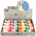 STRING WIND UP SNAIL 10X8,5CM 4COL LUNA