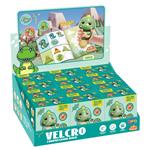 STICKERS WITH SEAL SET 100PCS DINO 10X6X11,8CM LUNA