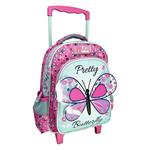 School Trolley Backpack Kindergarten Must Team Pretty Butterfly 2 Cases