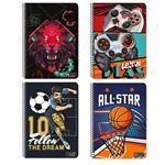 ΤΕΤΡΑΔΙΟ ΣΠΙΡΑΛ 17Χ25 4Θ 120Φ MUST TEAM PLAYER