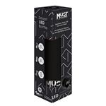VACUUM FLASK 500ML STAINLESS STEEL LED 6,5X22,5CM MUST TEAM BLACK