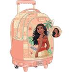 ΤΣΑΝΤΑ ΤΡΟΛΛΕΥ ΔΗΜΟΤΙΚΟΥ 34Χ20Χ44ΕΚ 3ΘΗΚΕΣ VAIANA 2 ORANGE