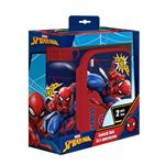 LUNCH BOX PP 800ML & WATER CANTEEN ALUMINIUM 500ML SET SPIDERMAN