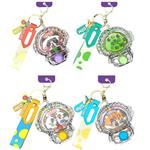 AQUA RINGS KEYCHAIN SPACE 7,7Χ2,5X8,4CM 4DES LUNA