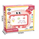 MAGIC SCRIBBLER FLOOR PINK 35,5X8,5X32,5CM LUNA