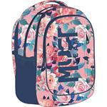 BACKPACK MUST TEAM ETERNAL 32X18X43CM 3CASES PINK WITH FLOWERS
