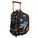 Σχολική Τσάντα Τρόλεϊ Δημοτικού Must Team Xpression Spaceship 3 Θήκες