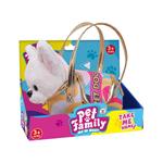 PLUSH DOG 20CM IN A BAG 25X13,5X20CM. LUNA