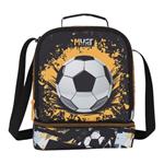 Lunch Bag Insulated Must Team Yummy Never Give Up 2 Compartments