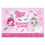 PAINTING BLOCK YUMMILAND 23X33 40SH STICKERS