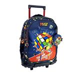 Σχολική Τσάντα Τρόλεϊ Δημοτικού Must Team Think Different 3 Θήκες