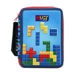 Σχολική Κασετίνα Διπλή Γεμάτη Must Team Bricks