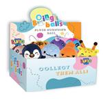 BOUNCING BALL ANIMALS 8CM LUNA