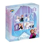 PUZZLE 4IN1 12/15/20/24PCS 28X6X27,5CM FROZEN