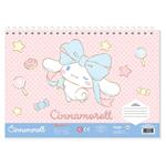 ΜΠΛΟΚ ΖΩΓΡΑΦ 23Χ33ΕΚ 40ΦΥΛ ΑΥΤΟΚ-ΣΤΕΝΣΙΛ- 2ΣΕΛ ΧΡ  2ΣΧ CINNAMOROLL