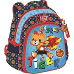 BACKPACK MUST TEAM 27X10X31CM 2CASES TIGER BASKETBALL