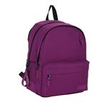 BACKPACK MUST TEAM MONOCHROME CLASSIC 32X19X42CM DOUBLE POCKET PURPLE