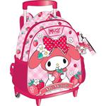 BACKPACK TROLLEY 27X10X31CM 2CASES MY MELODY
