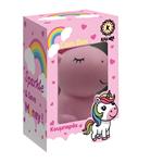 COIN BOX KAZURA 14X12X20CM UNICORN LIGHT PINK